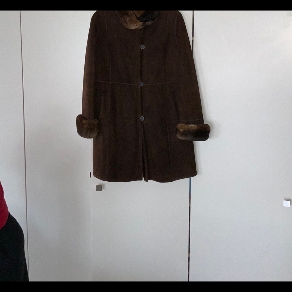 Shearling coat